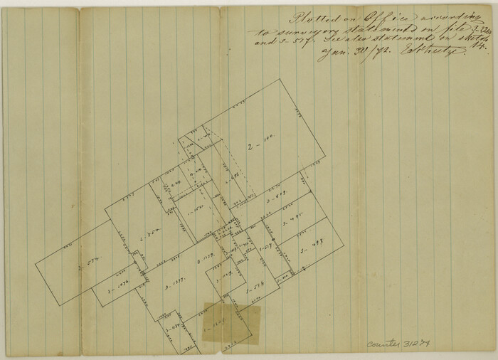 31274, McLennan County Sketch File 15, General Map Collection