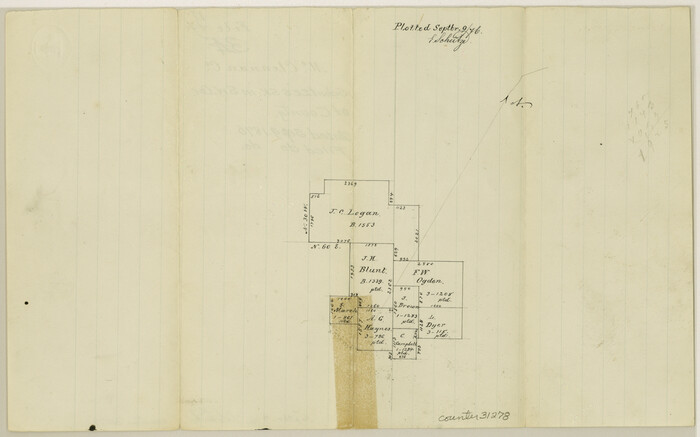 31278, McLennan County Sketch File 17, General Map Collection