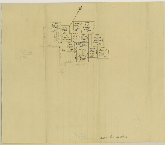 31293, McLennan County Sketch File 20, General Map Collection