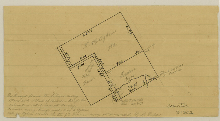 31302, McLennan County Sketch File 29, General Map Collection