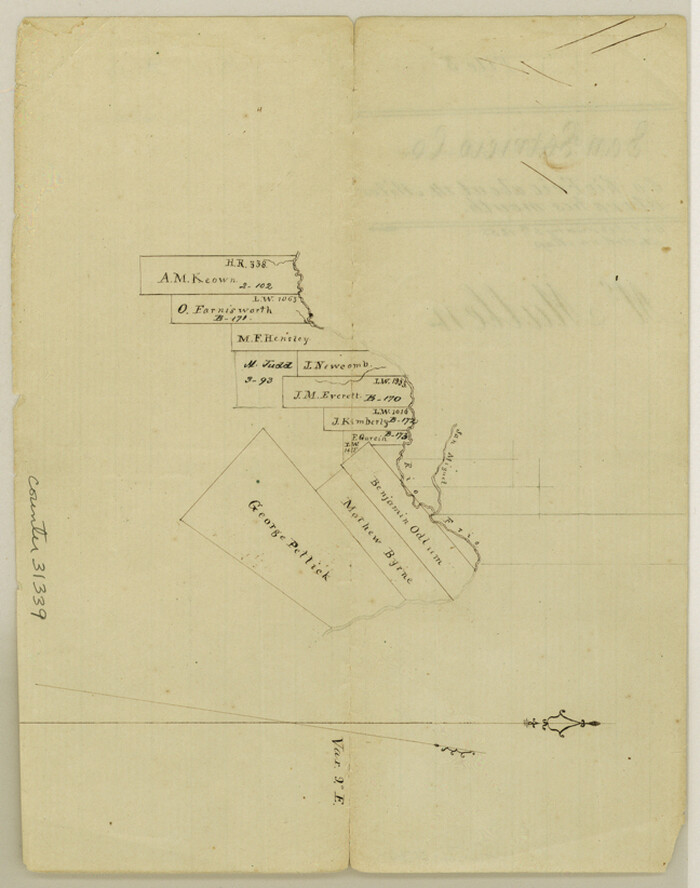31339, McMullen County Sketch File 3, General Map Collection