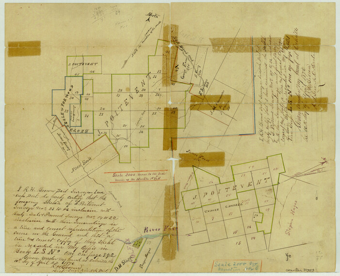 31353, McMullen County Sketch File 10, General Map Collection