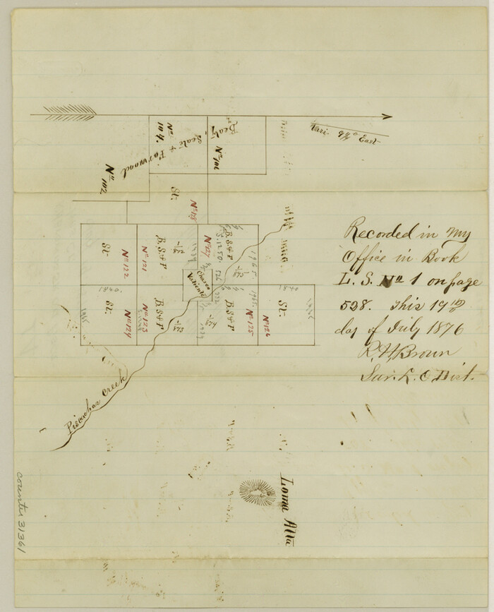 31361, McMullen County Sketch File 14, General Map Collection