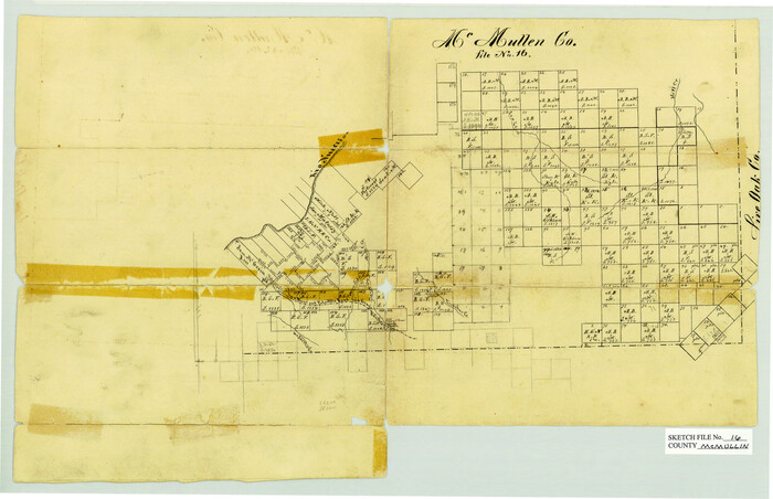 31365, McMullen County Sketch File 16, General Map Collection