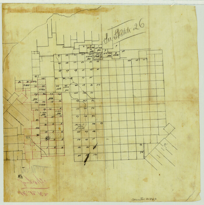 31367, McMullen County Sketch File 16a, General Map Collection