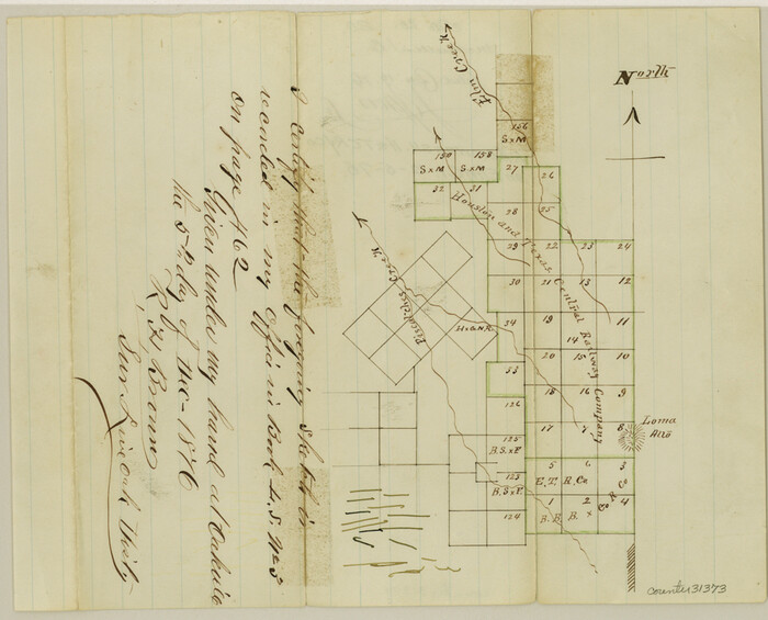 31373, McMullen County Sketch File 20, General Map Collection