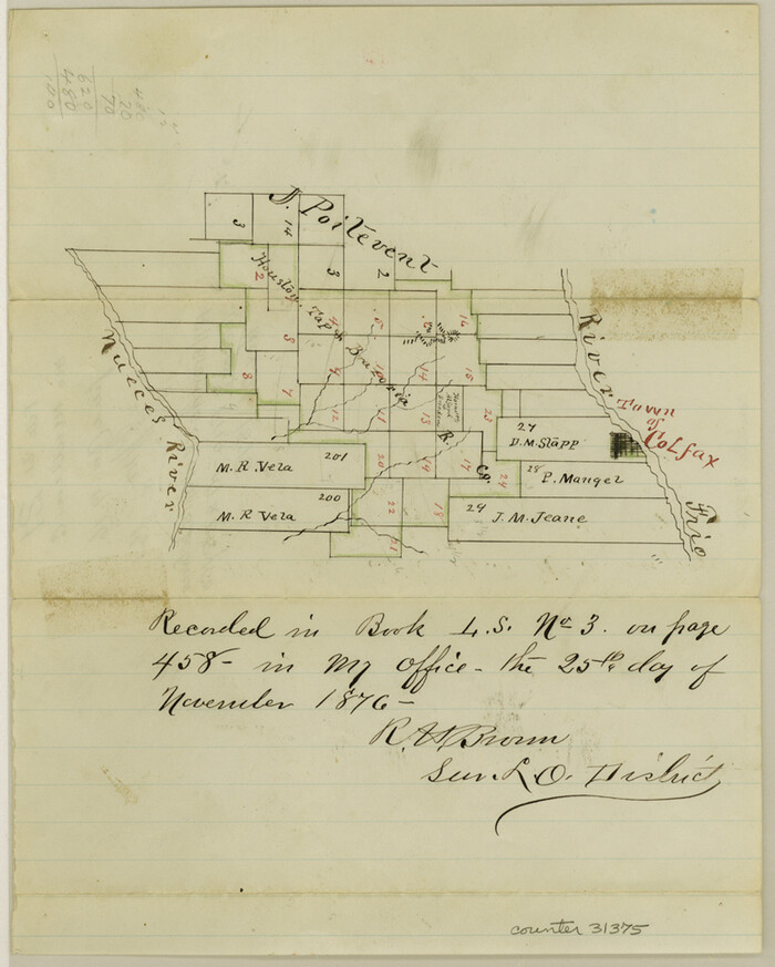 31375, McMullen County Sketch File 21, General Map Collection