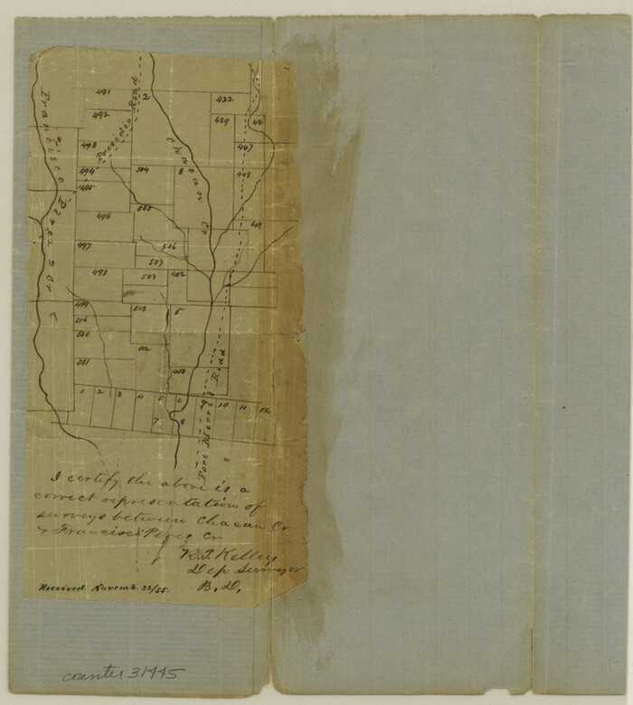 31445, Medina County Sketch File 3, General Map Collection