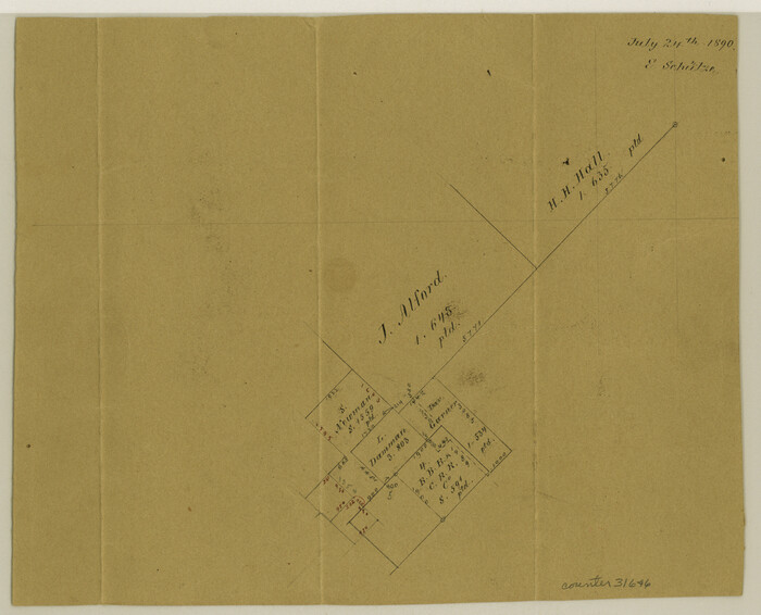 31646, Mills County Sketch File A, General Map Collection