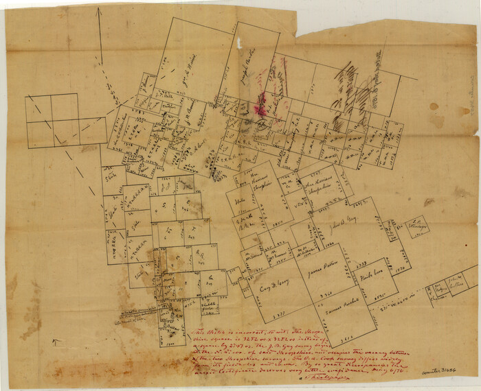 31656, Mills County Sketch File 10 1/2, General Map Collection
