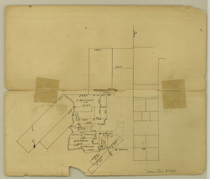31661, Mills County Sketch File 14, General Map Collection