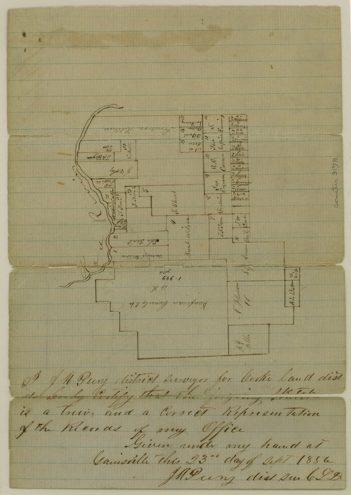 31711, Montague County Sketch File 2, General Map Collection
