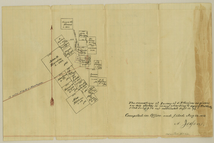 31732, Montague County Sketch File 10, General Map Collection