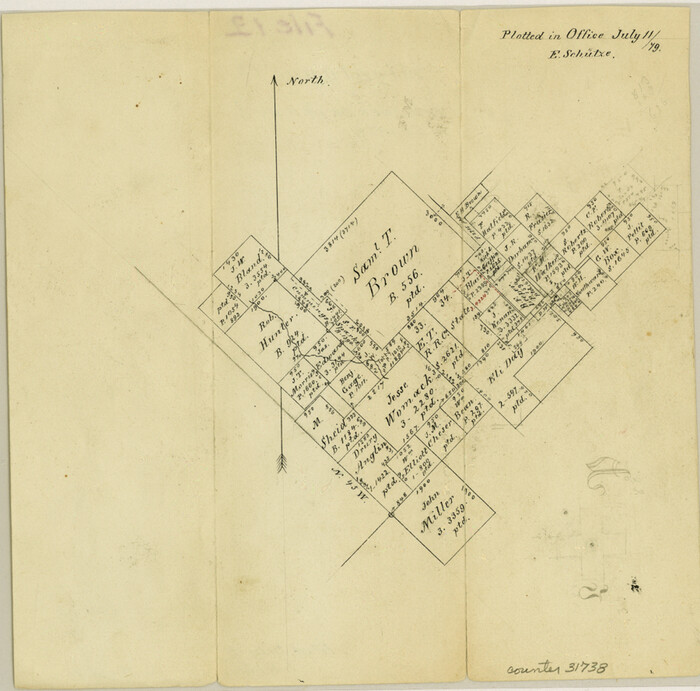31738, Montague County Sketch File 13, General Map Collection