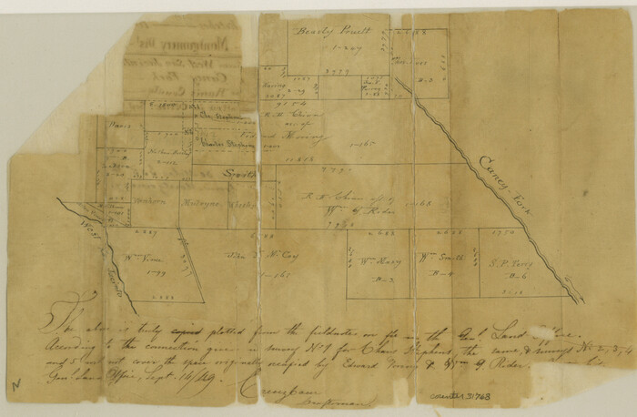 31768, Montgomery County Sketch File 2a, General Map Collection