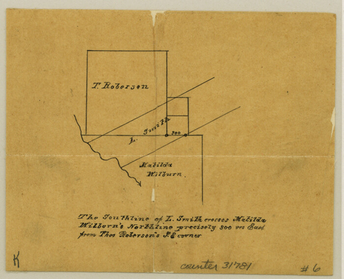 31781, Montgomery County Sketch File 6, General Map Collection