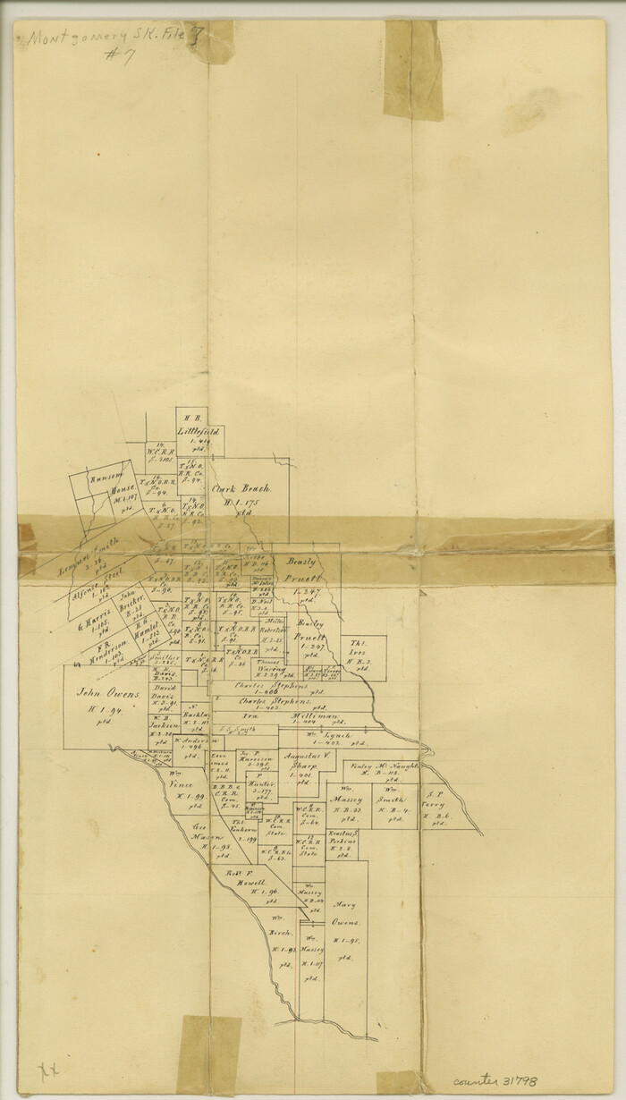 31798, Montgomery County Sketch File 10, General Map Collection
