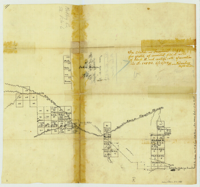 32145, Motley County Sketch File 6 (S), General Map Collection