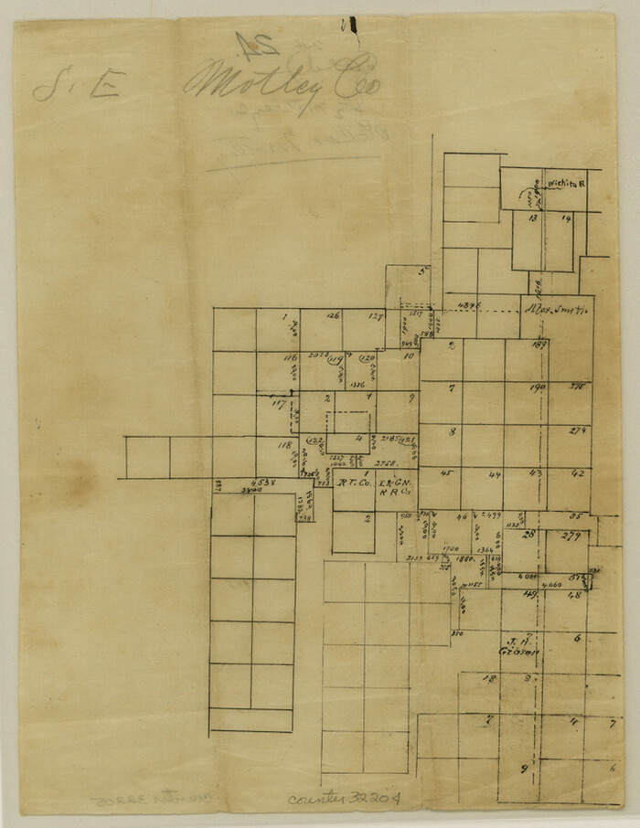 32204, Motley County Sketch File 24 (S), General Map Collection