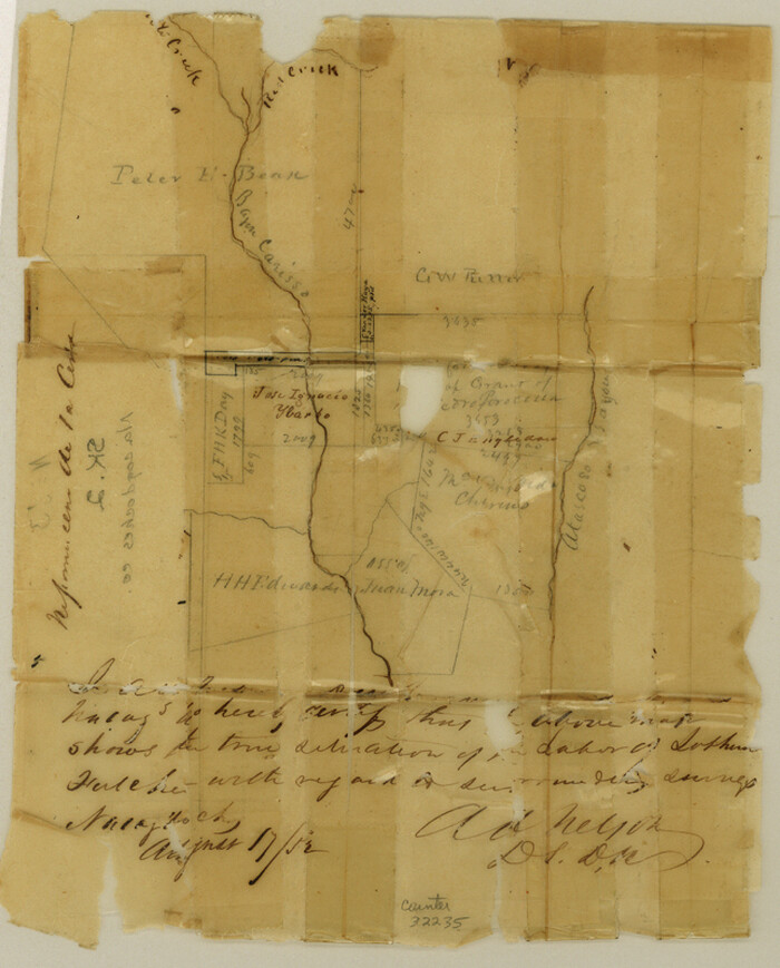 32235, Nacogdoches County Sketch File 2, General Map Collection