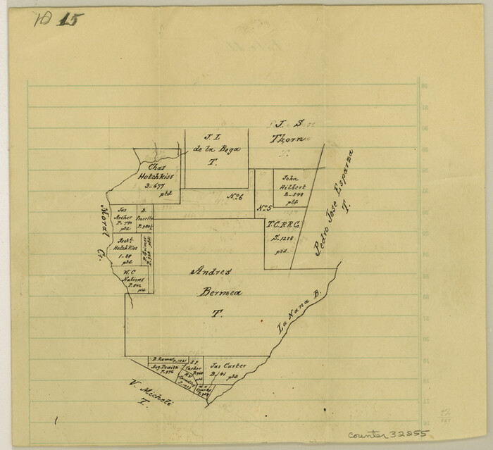 32255, Nacogdoches County Sketch File 11, General Map Collection