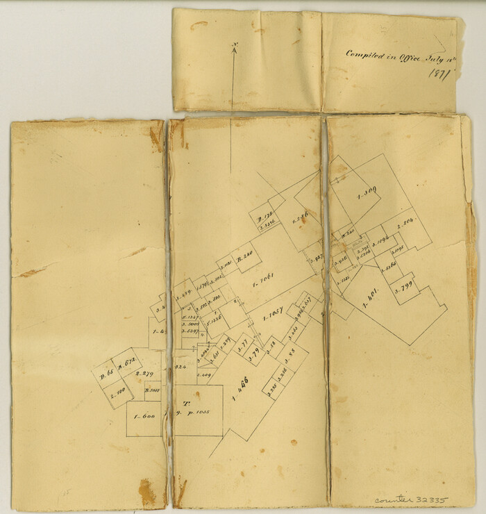 32335, Navarro County Sketch File 18, General Map Collection