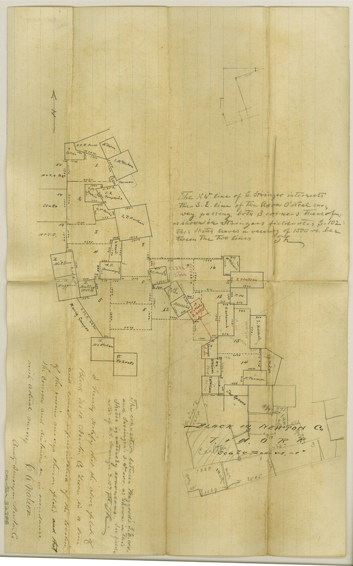 32388, Newton County Sketch File 14, General Map Collection