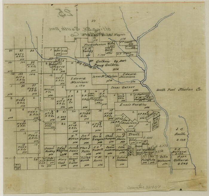 32407, Newton County Sketch File 25, General Map Collection
