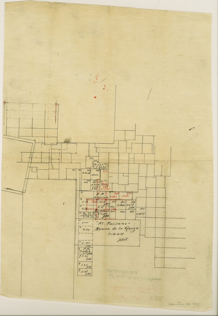 32493, Nueces County Sketch File A, General Map Collection