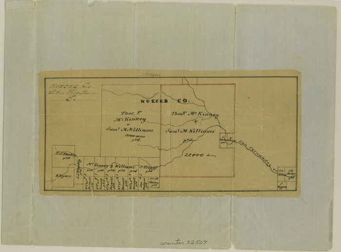 32507, Nueces County Sketch File 5, General Map Collection