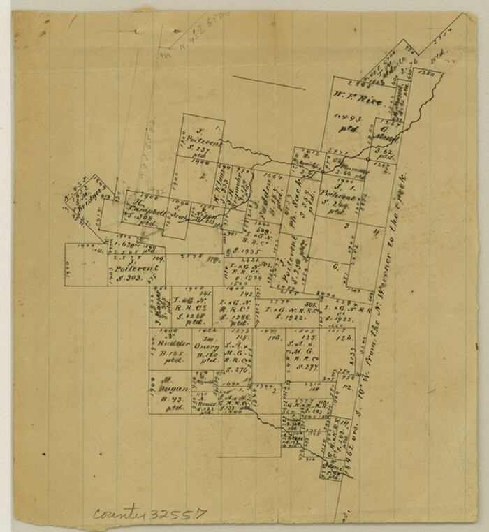 32557, Nueces County Sketch File 21, General Map Collection