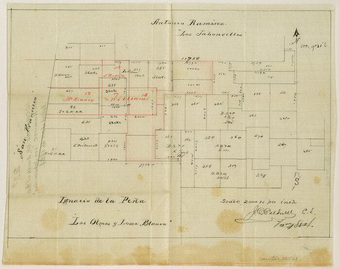 32561, Nueces County Sketch File 22a, General Map Collection