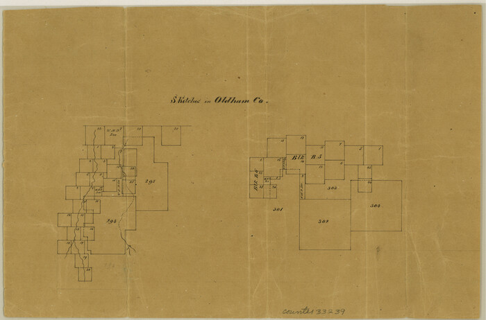 33239, Oldham County Sketch File 8, General Map Collection