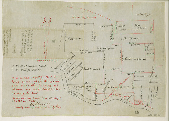 33330, Orange County Sketch File 15, General Map Collection