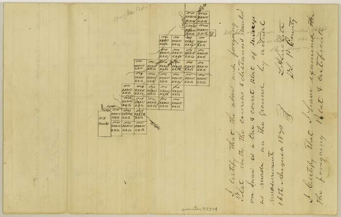 33394, Palo Pinto County Sketch File 4, General Map Collection