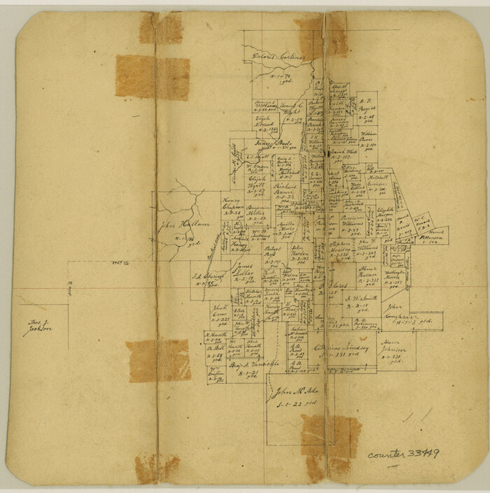 33449, Panola County Sketch File 4, General Map Collection
