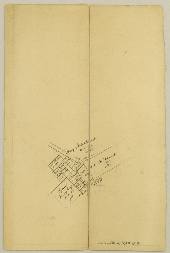 33453, Panola County Sketch File 5, General Map Collection