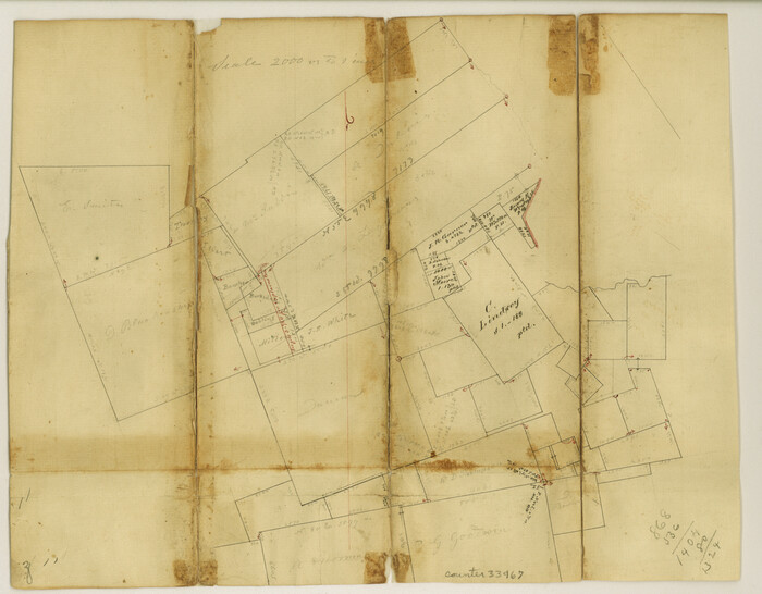 33467, Panola County Sketch File 11, General Map Collection