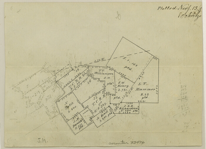 33476, Panola County Sketch File 16, General Map Collection