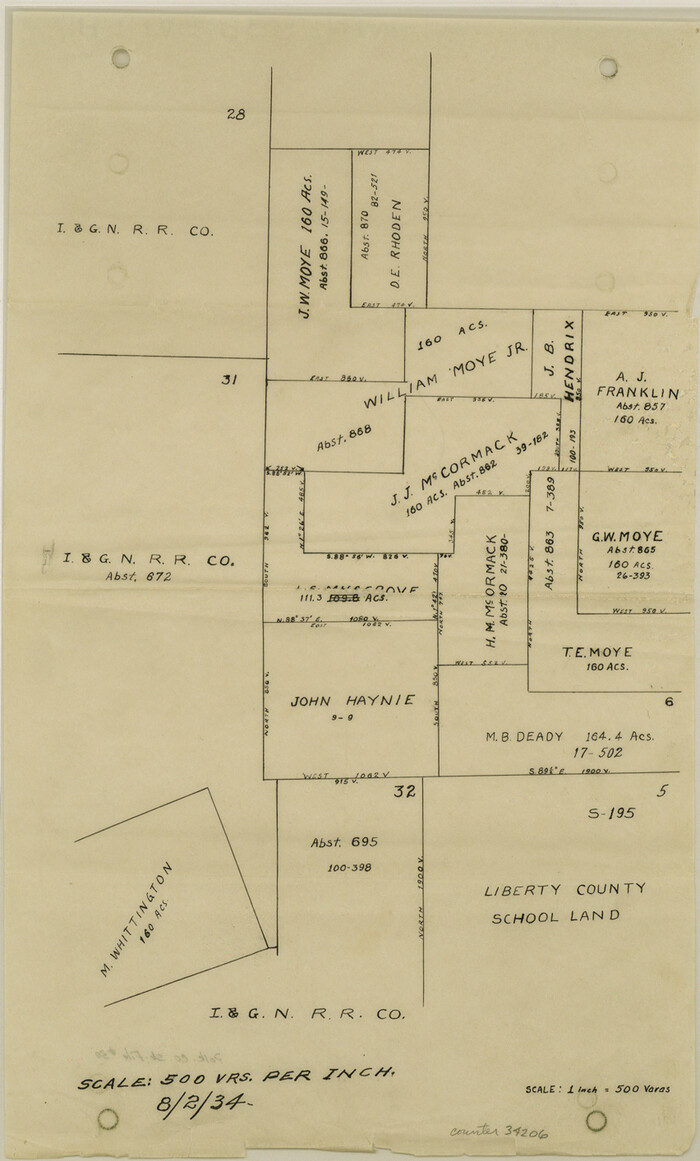 34206, Polk County Sketch File 30, General Map Collection