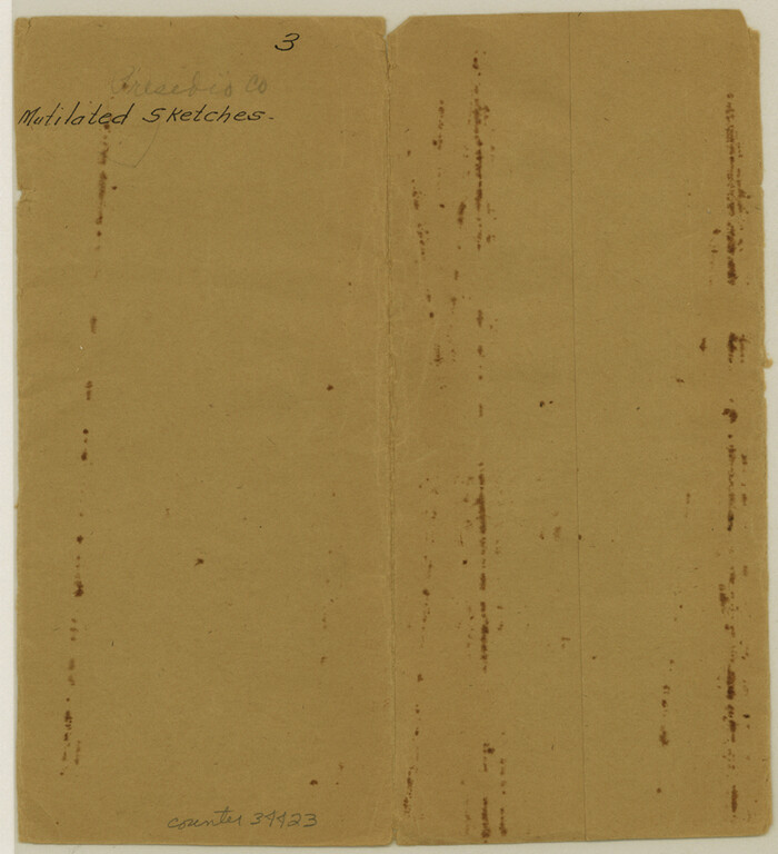 34423, Presidio County Sketch File 3, General Map Collection