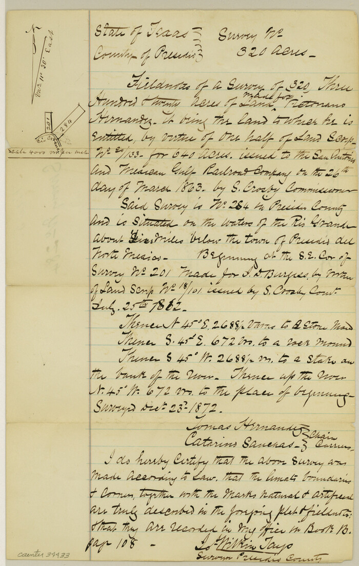 34433, Presidio County Sketch File 5, General Map Collection