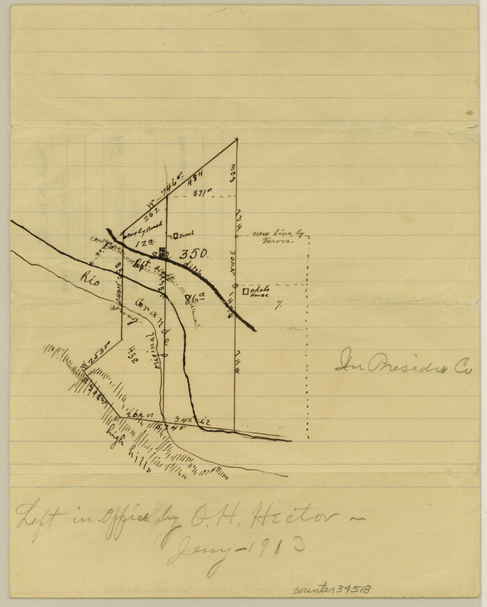 34518, Presidio County Sketch File 42, General Map Collection