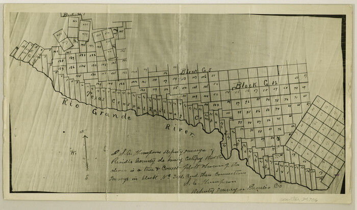 34706, Presidio County Sketch File 78, General Map Collection