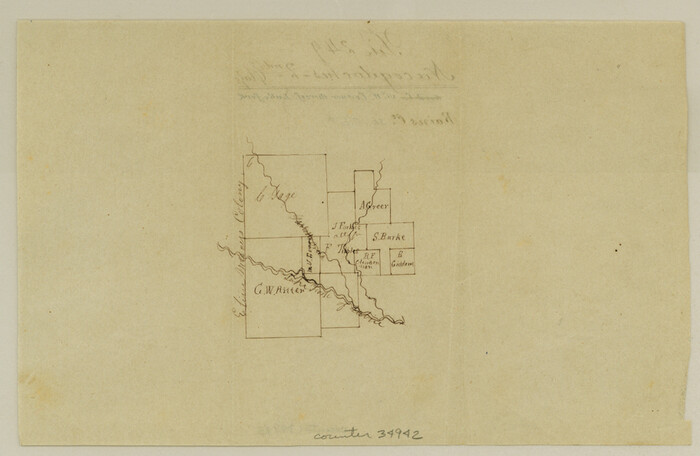34942, Rains County Sketch File 1, General Map Collection