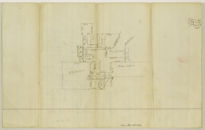 35150, Red River County Sketch File 19, General Map Collection