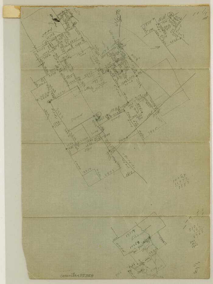 35358, Robertson County Sketch File 5, General Map Collection