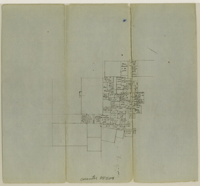 35524, Rusk County Sketch File 18, General Map Collection