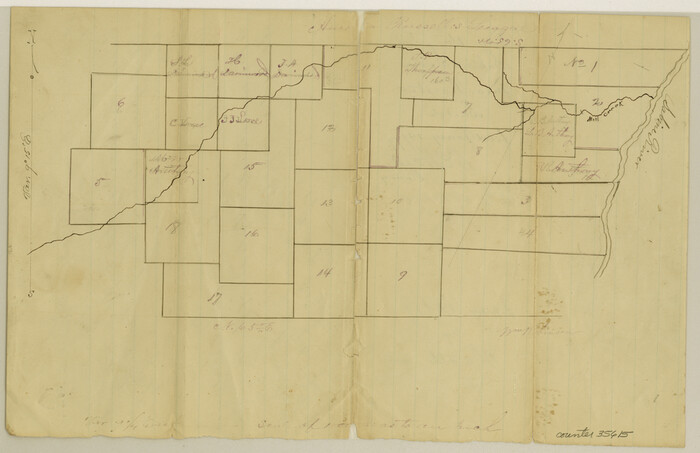 35615, Sabine County Sketch File 6a, General Map Collection