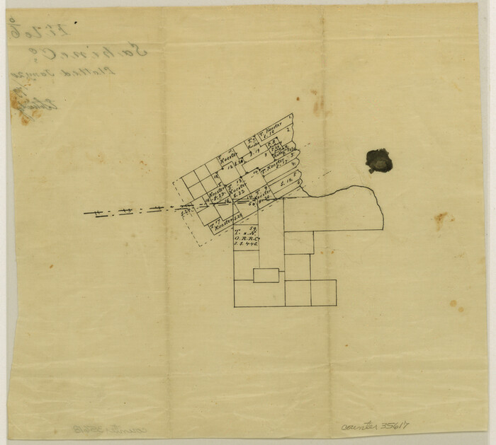 35617, Sabine County Sketch File 6b, General Map Collection